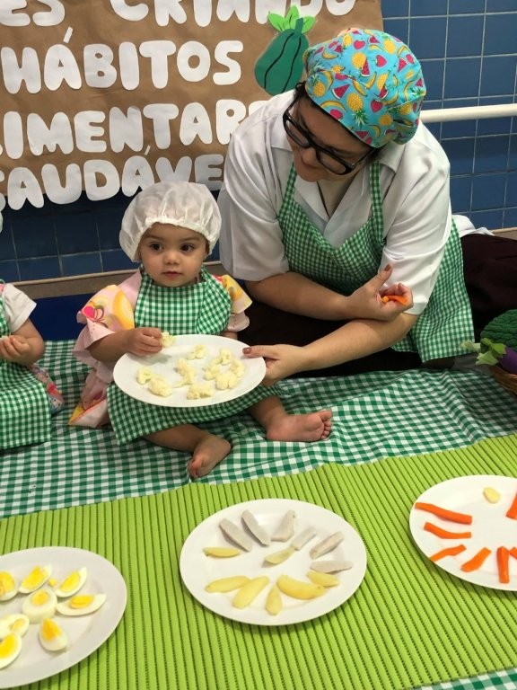 Foto 38 de Alimentação Participativa Saudável com os Bebês   