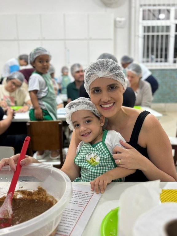 Foto 116 de Vivência de Culinária com os Pais do Grupo II Matutino