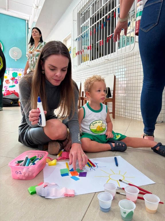 Foto 109 de Vivência e Artes e Música com os Pais do Grupo I