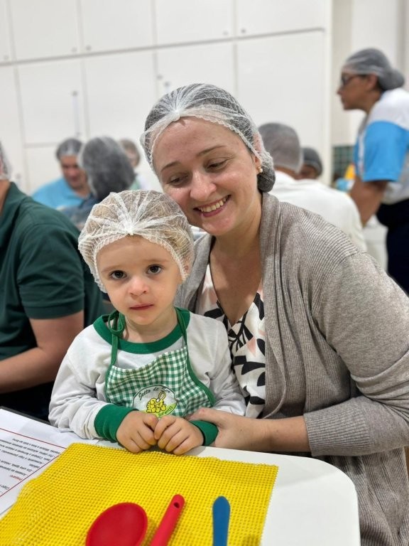 Foto 126 de Vivência de Culinária com os Pais do Grupo II Matutino