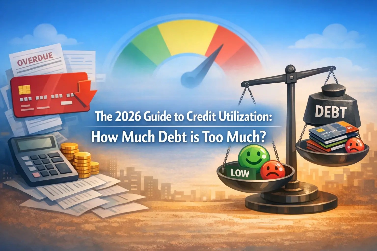 The 2026 Guide To Credit Utilization How Much Debt Is Too Much Image