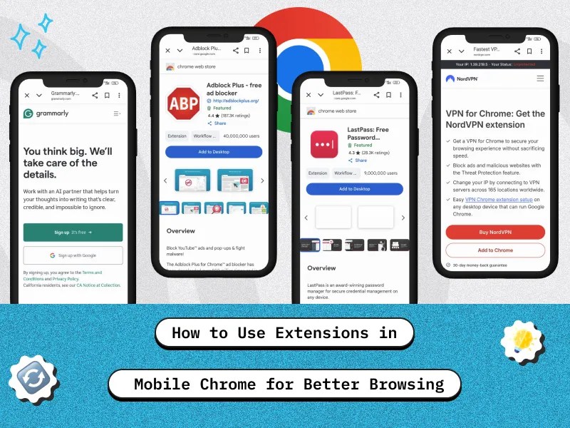 10 Steps To Create Your First Chrome Extension 2026 How To Use Extensions In Mobile Chrome For Better