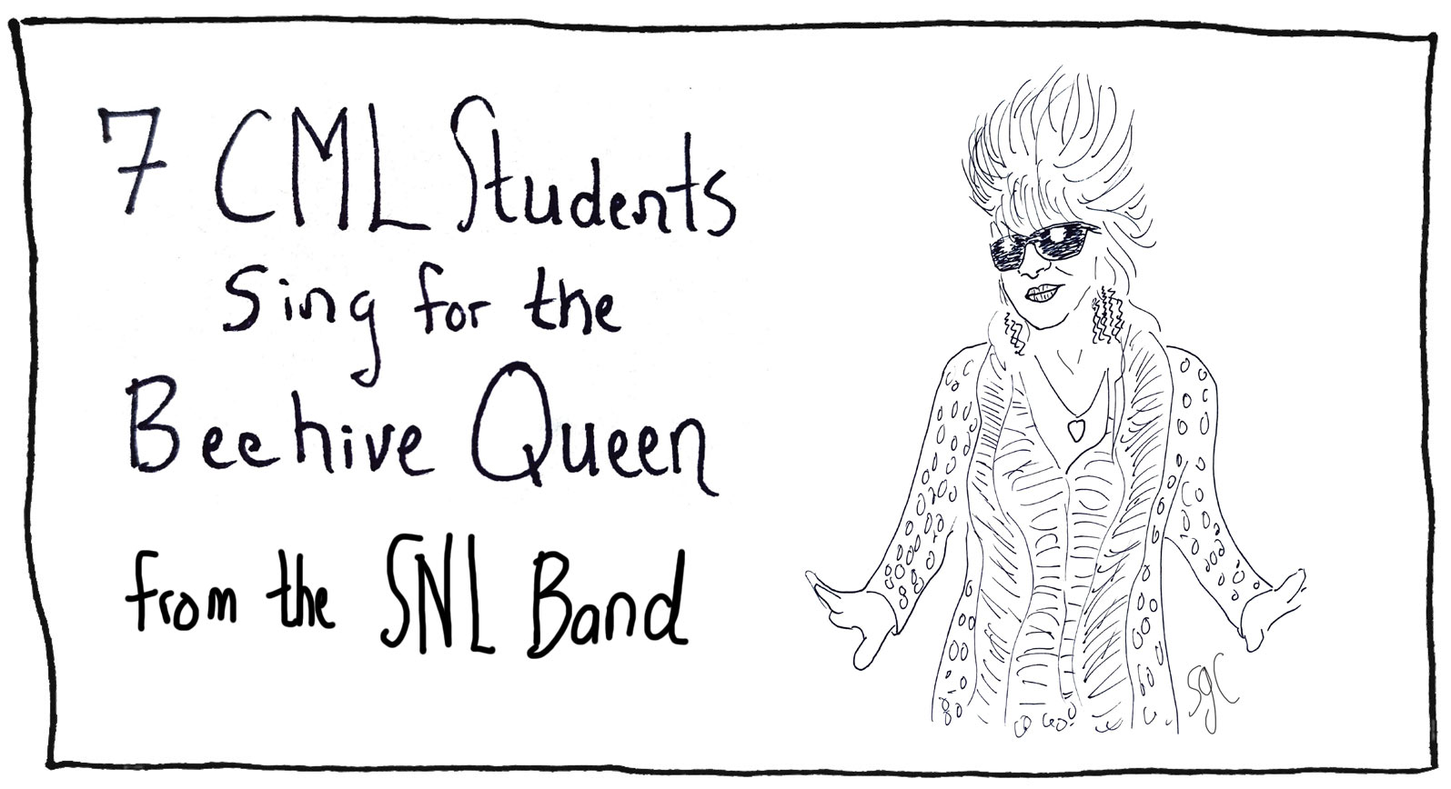 7 CML Students Sing for the Beehive Queen