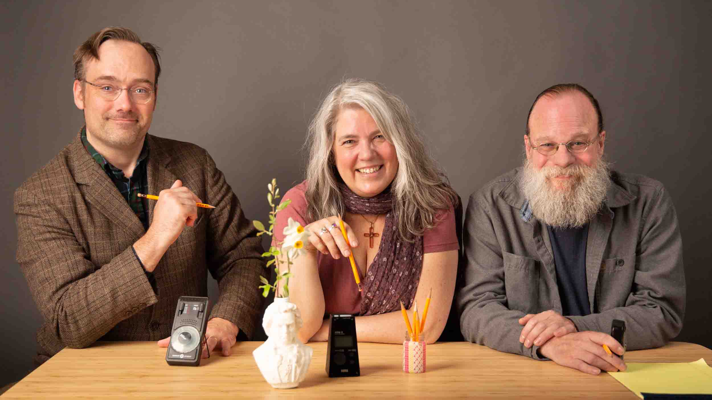 Crescendo Teaching Staff: Justin Paglino, Sandy Connolly, John Hurley