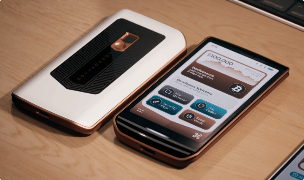 Images du Passport Prime de Blockstream