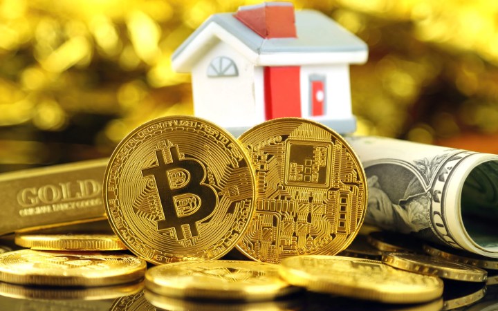 Compra de inmuebles con criptomonedas.