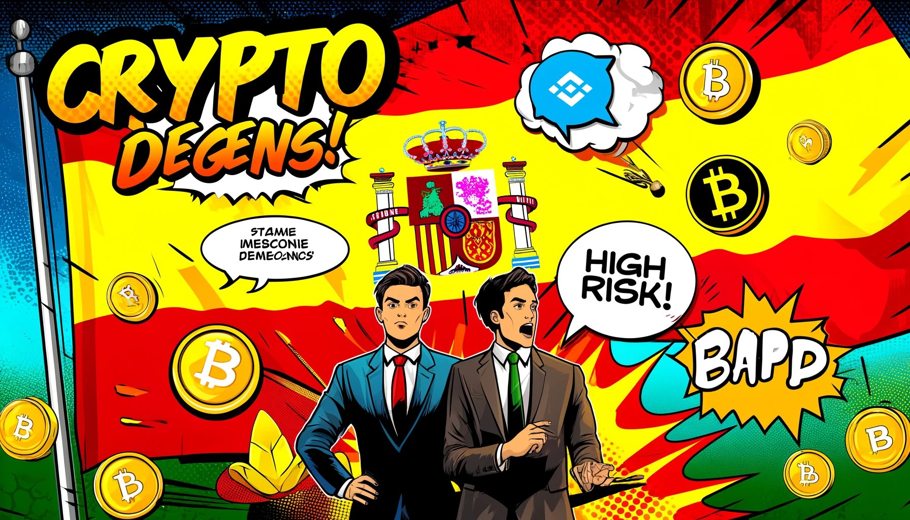 España entra en la lista de países «Crypto Degens» por primera vez