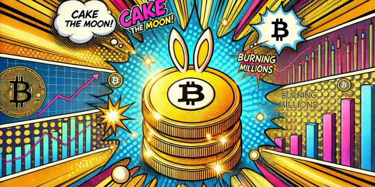 PancakeSwap quema tokens CAKE por un valor de 19 millones de dólares