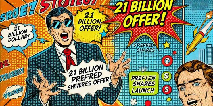 Strategy lanza oferta de 21 mil millones de dólares en acciones preferentes