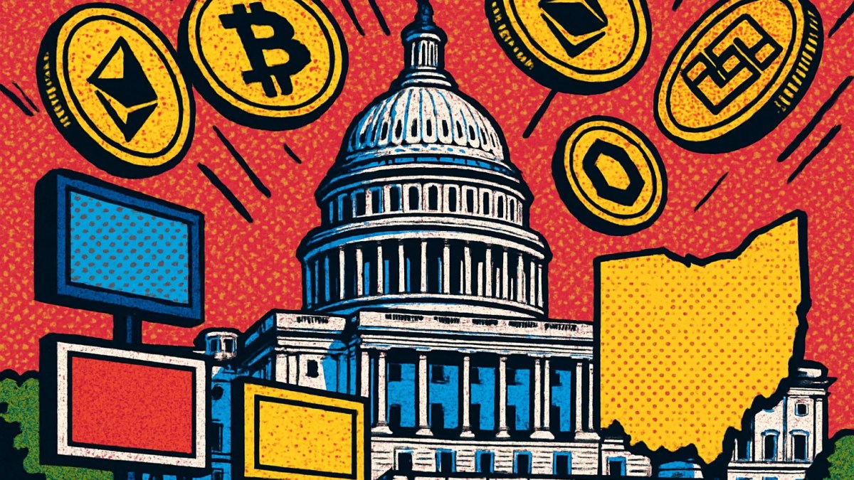 PAC cripto Fairshake financia anuncios contra un senador en la contienda del Senado en Ohio