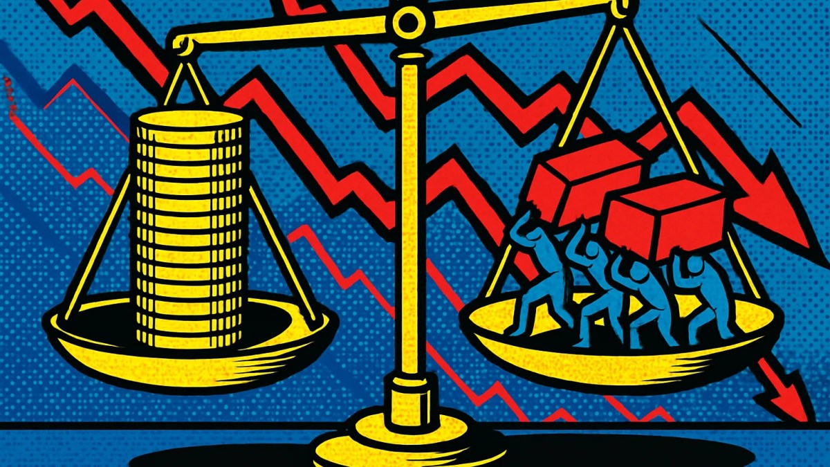 Balanza que ilustra el reparto de ingresos y pérdidas de Sentora en Aave