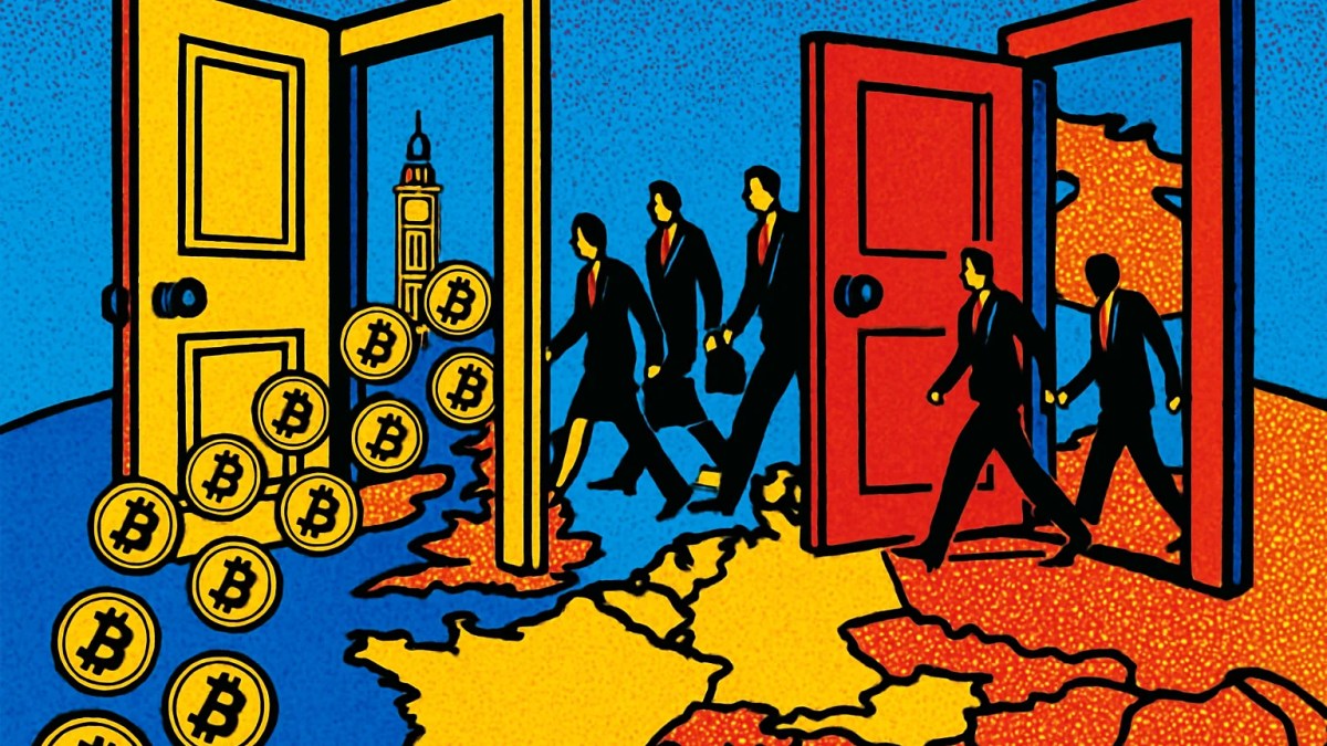 Ilustración de la regulación cripto en Reino Unido frente al cierre del plazo de MiCA en Europa