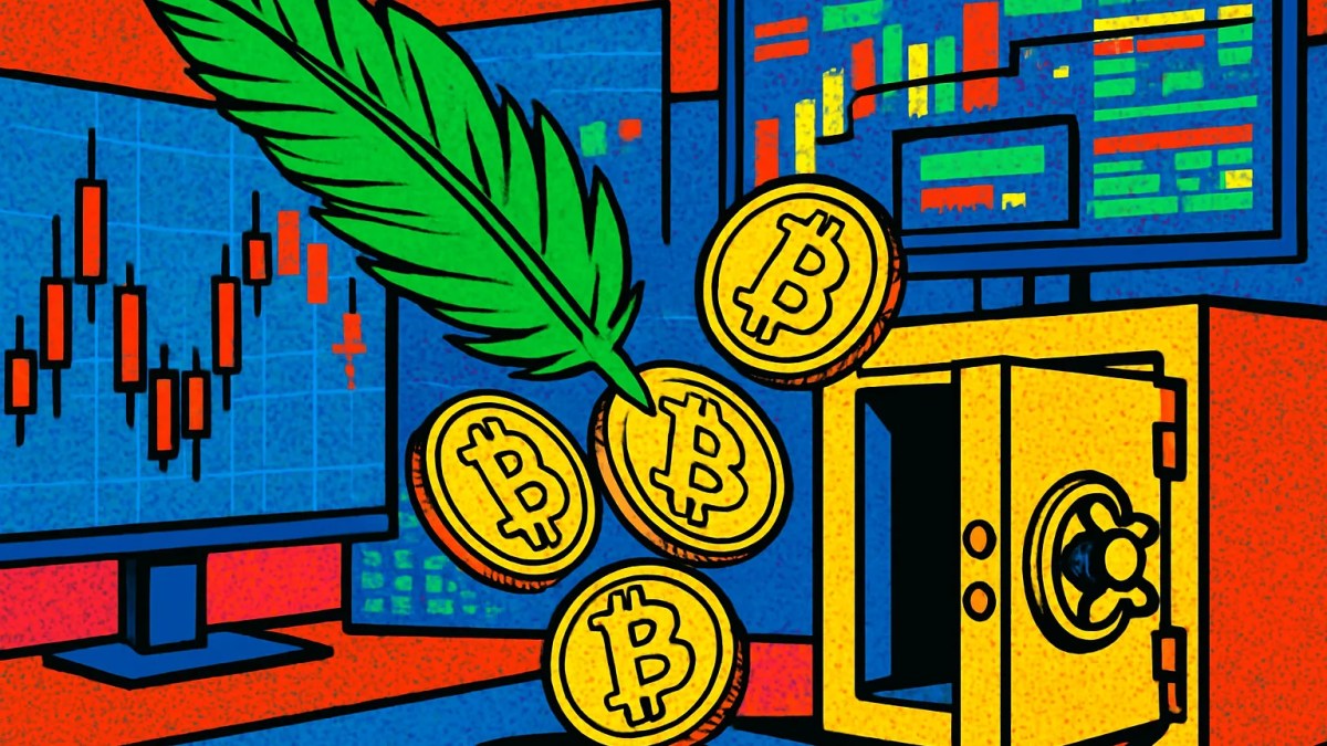 Ilustración sobre cómo Robinhood compra bitcoin por 25 millones de dólares para su tesorería