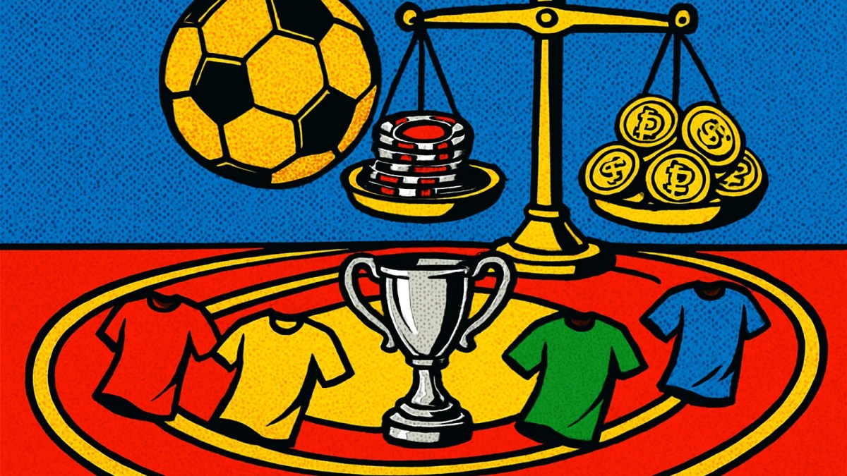 Balón dorado y copa europea que ilustran los mercados de predicción sobre la Champions League 2027