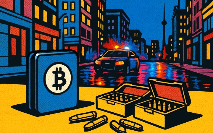 Secuestro cripto en Toronto: 82 cargos penales y munición robada al ejército tras un rapto a punta de pistola