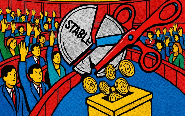 Impuesto a stablecoins: diputados franceses votan gravar los swaps de cripto a partir de enero de 2027