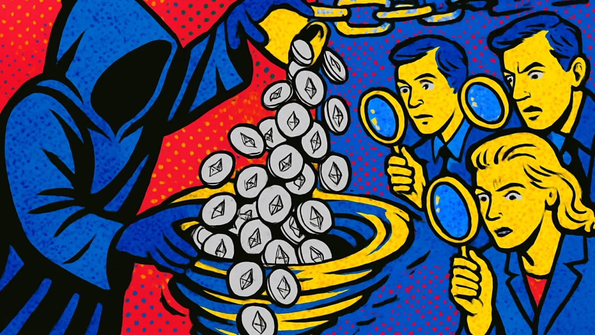 Monedas de Ethereum absorbidas por un tornado tras el hackeo de drift