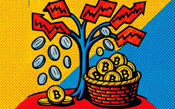 ETF de bitcoin: Franklin Templeton registra dos fondos 95/5 que convierten dividendos de acciones en BTC