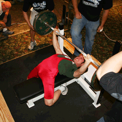 148, 70, 90, 105, 135, 165. Raw Unity Powerlifting Meet Tampa FL Jan 26th 2008