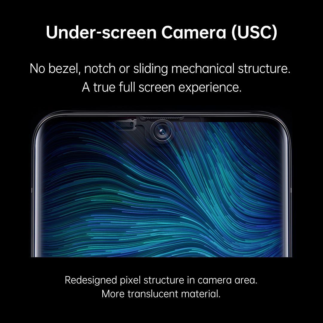 OPPO Takes Lead in Unveiling Innovative Under-Screen Camera Technology