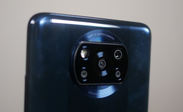 Poco X3 NFC- Front view - Main Quad Camera