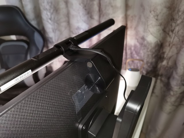 BenQ ScreenBar e-Reading LED Task Lamp -fixed on GW2480T Monitor