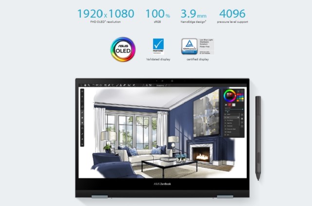 ASUS ZenBook Flip 13 OLED-UX363- Resolution
