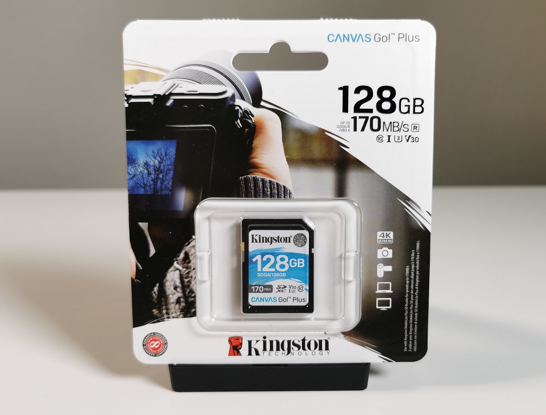 Kingston Canvas Go Plus SDXC Card -Profile