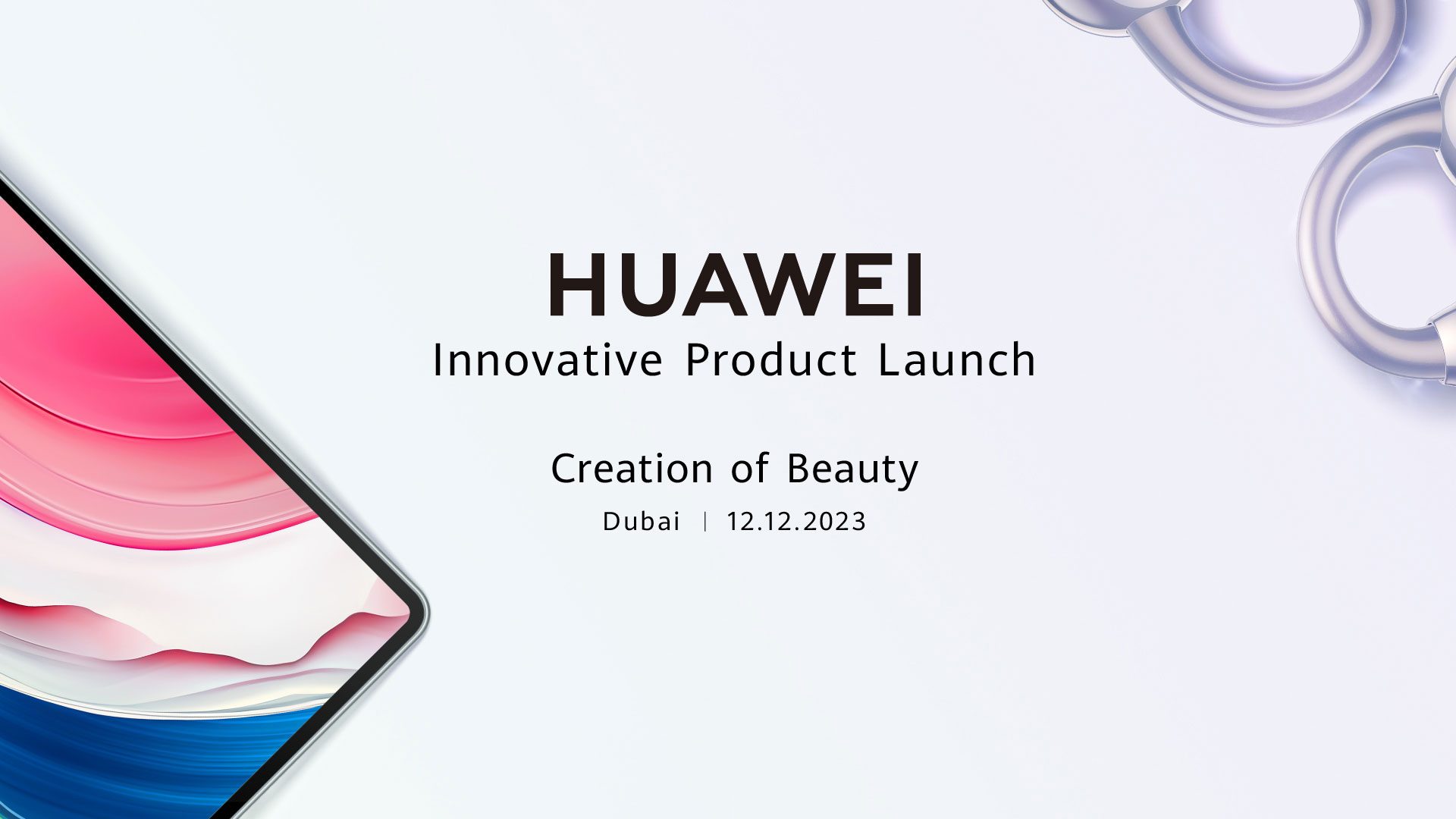 COMING SOON! Huawei's Biggest Launch with Celebration of 10 Years of Tablet Innovation
