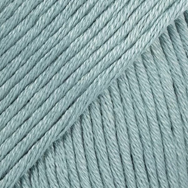 Fir de tricotat si crosetat bumbac mercerizat Drops Muskat_Verde Salvie_Cod 80_n
