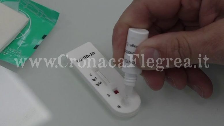 Test sierologici per 205 cittadini di Pozzuoli serviranno a verificare