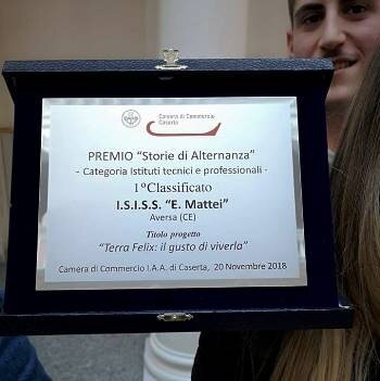 Aversa, gli studenti dell’Isiss “Mattei” premiati dalla Camera di Commercio