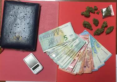 Unità cinofili e carabinieri scovano bell’abitazione di un 27enne in possesso di marijuana: arrestato