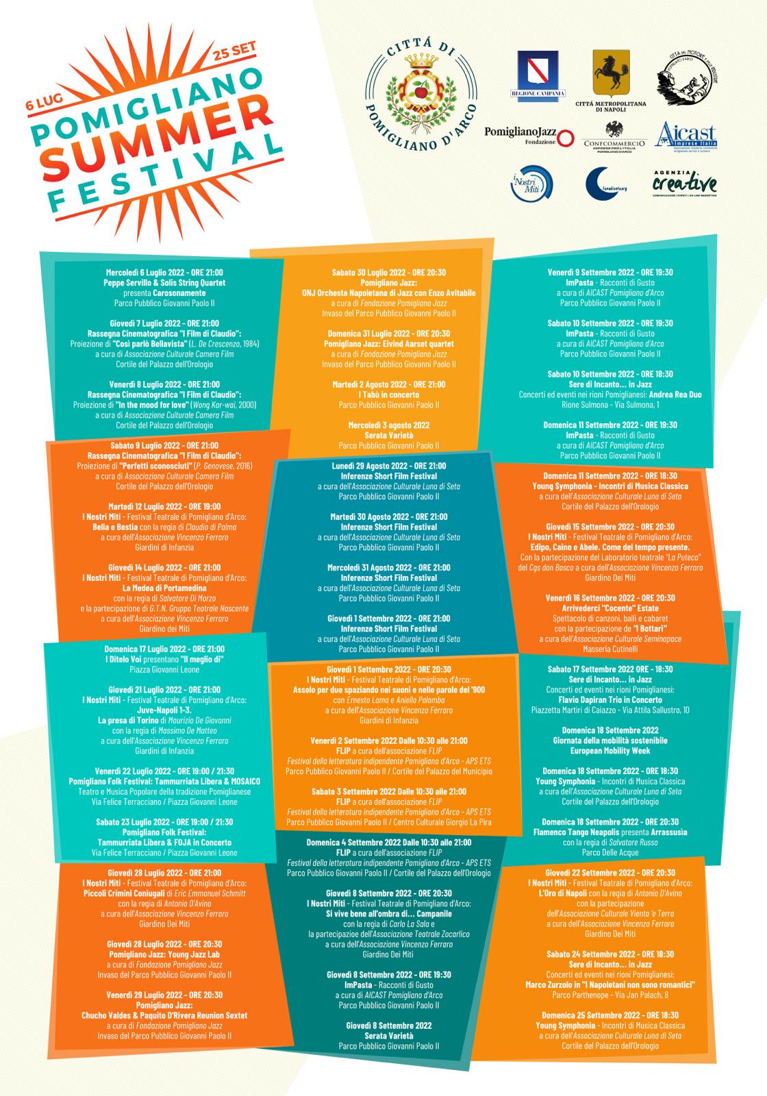 Pomigliano Summer Festival 2022