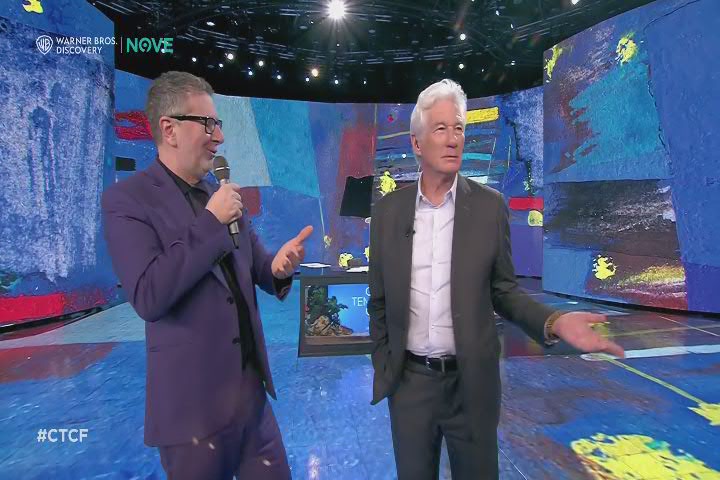 Richard Gere a Che tempo che fa: "Volevo essere italiano"