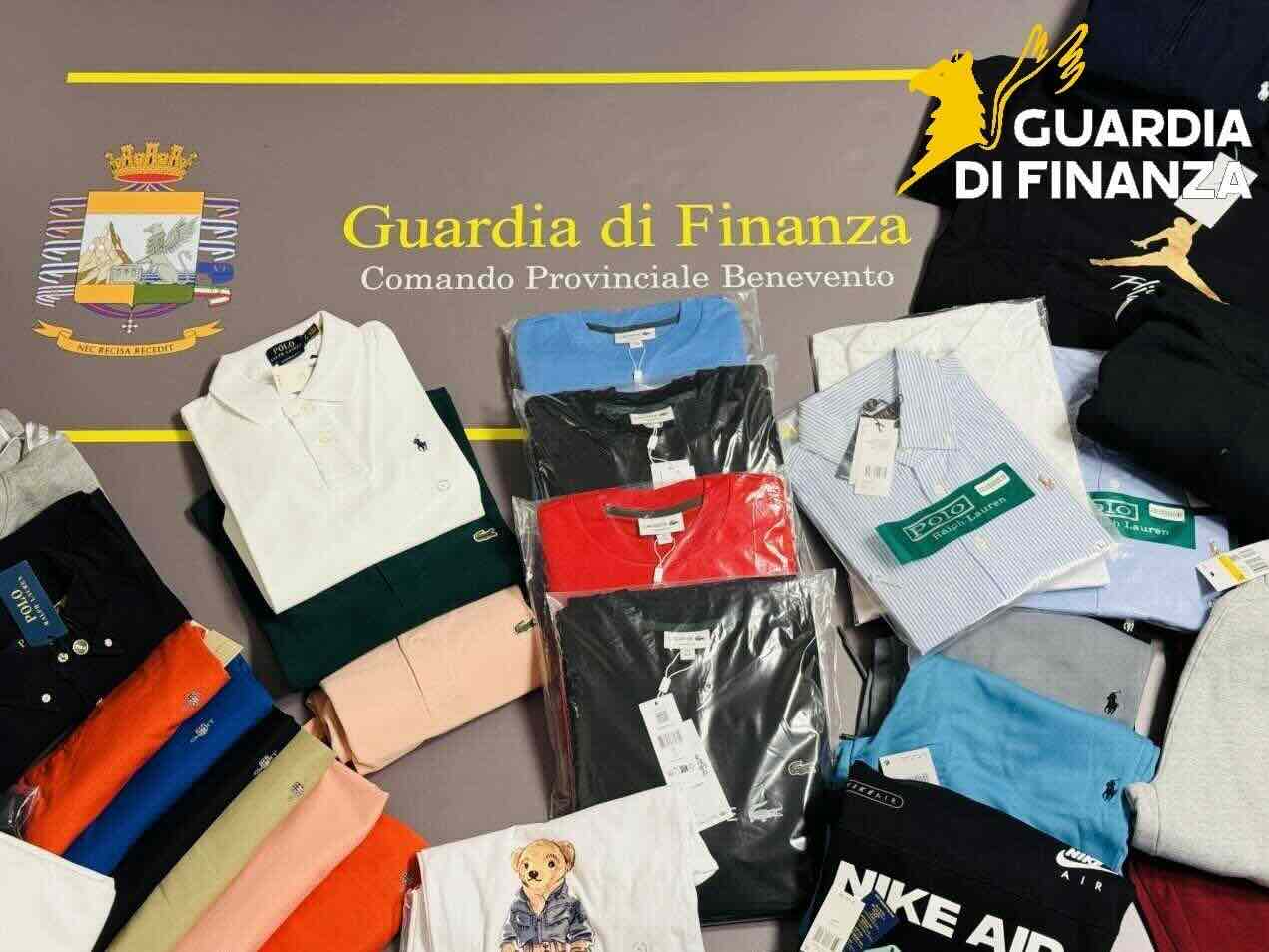 Ennesimo colpo della Finanza in Sannio: il mercato dei falsi vacilla sotto i controlli stringenti sul territorio.