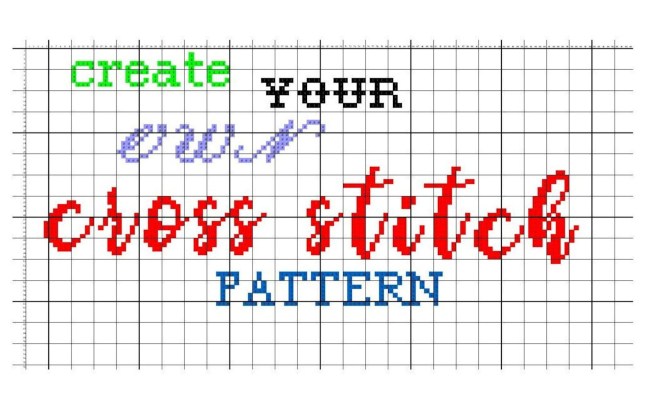 Custom Cross Stitch Pattern Generator - Crochet Stitch Pattern