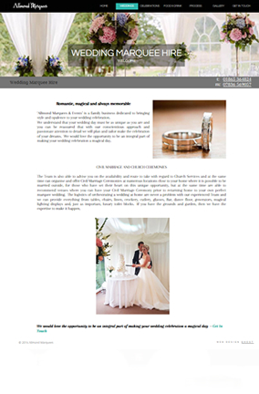 Crowthorne Web Design Example