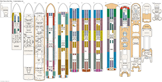 Ruby Princess Plaza Deck Plan Tour