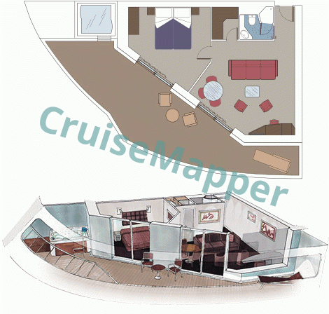 Msc Grandiosa Cabins And Suites Cruisemapper