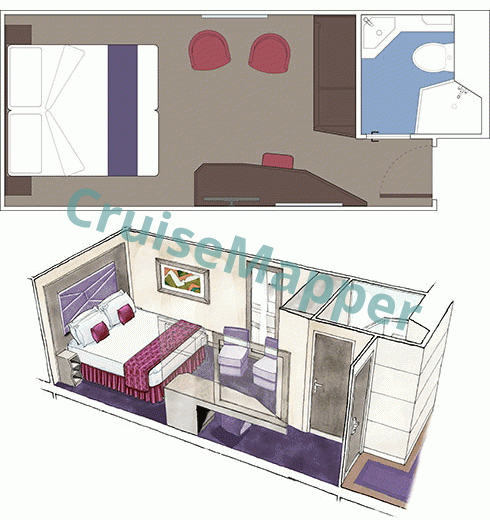 Msc Seaview Cabins And Suites Cruisemapper