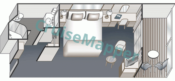 Crown Princess Cabins And Suites Cruisemapper