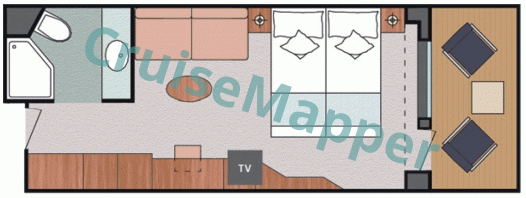 Costa Pacifica Cabins And Suites Cruisemapper