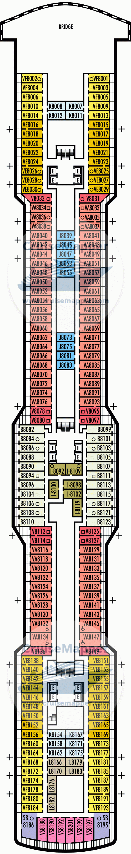 37+ Best Ms Eurodam Cabins : Holland America Eurodam Balcony Cabin #7131 - YouTube : See pictures and descriptions of available cabins for eurodam, which is ranked 2 among holland america cruise ships by u.s.
