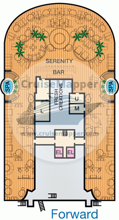 Carnival Panorama Deck 15 Plan Cruisemapper