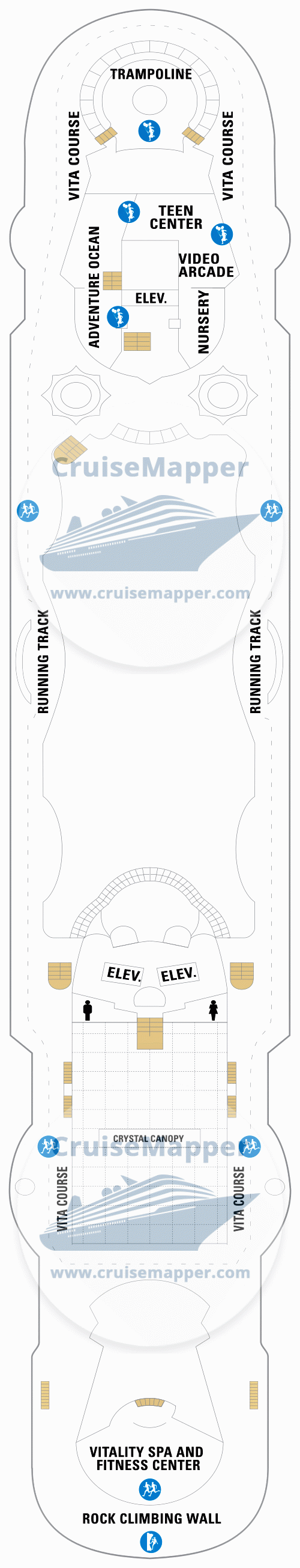 Enchantment Of The Seas Deck 10 Plan Cruisemapper