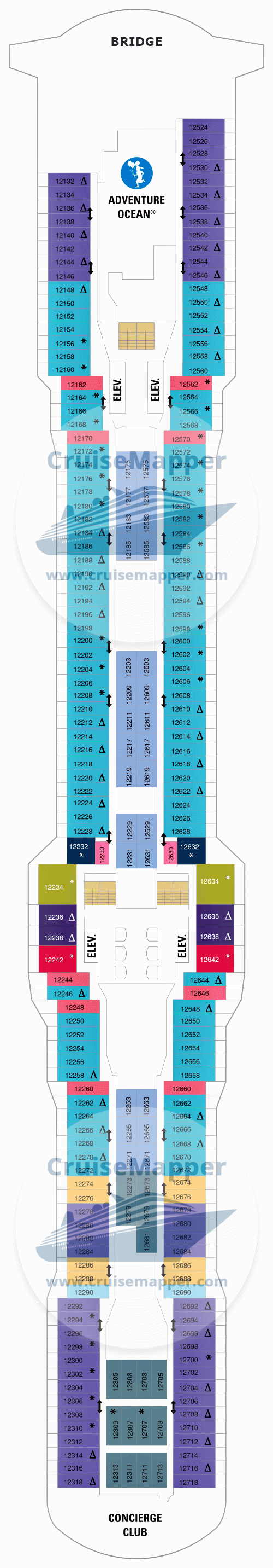 Quantum Of The Seas Deck 12 Plan Cruisemapper