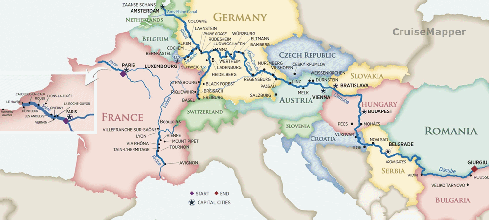 Germany Rivers And Towns 79 