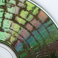 CD damaged