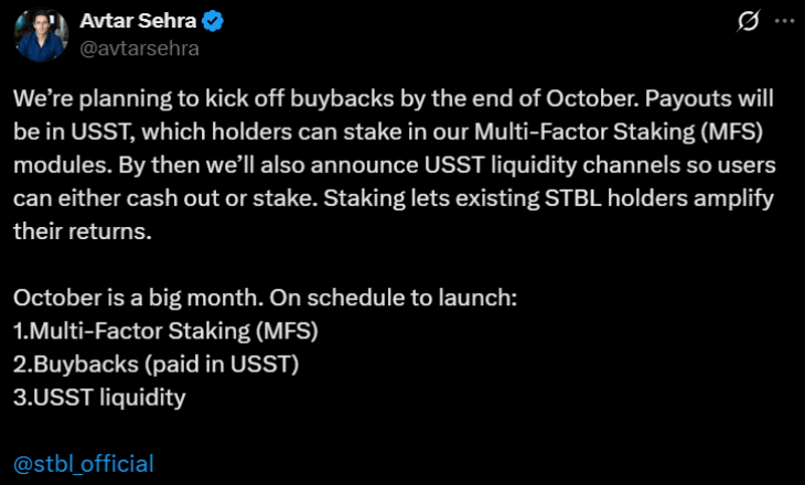 STBL Buybacks STBL Buybacks